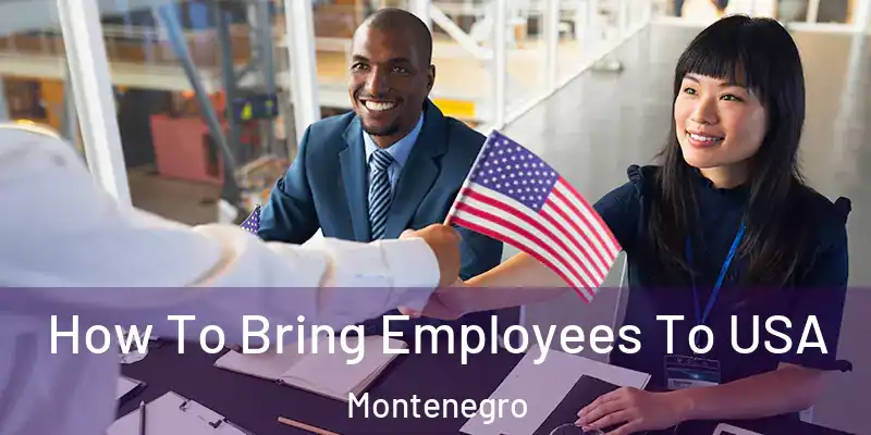  How To Bring Employees To USA Montenegro